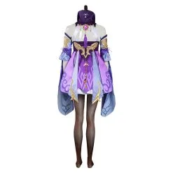 Game Genshin Impact Keqing Dress Outfits Halloween Carnival Suit Cosplay Costume -Cosplay Sales Store 7ba070035fe89d97cfdabba988c61d88