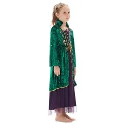 Hocus Pocus Winifred Sanderson Halloween Costumes For Girls Kids Children Cosplay Costume -Cosplay Sales Store 7ed2895d1e56423d8af02cd9f2e25ffe