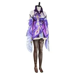 Game Genshin Impact Keqing Dress Outfits Halloween Carnival Suit Cosplay Costume -Cosplay Sales Store 7ff64aef9cd2579e01811f9a371ca165