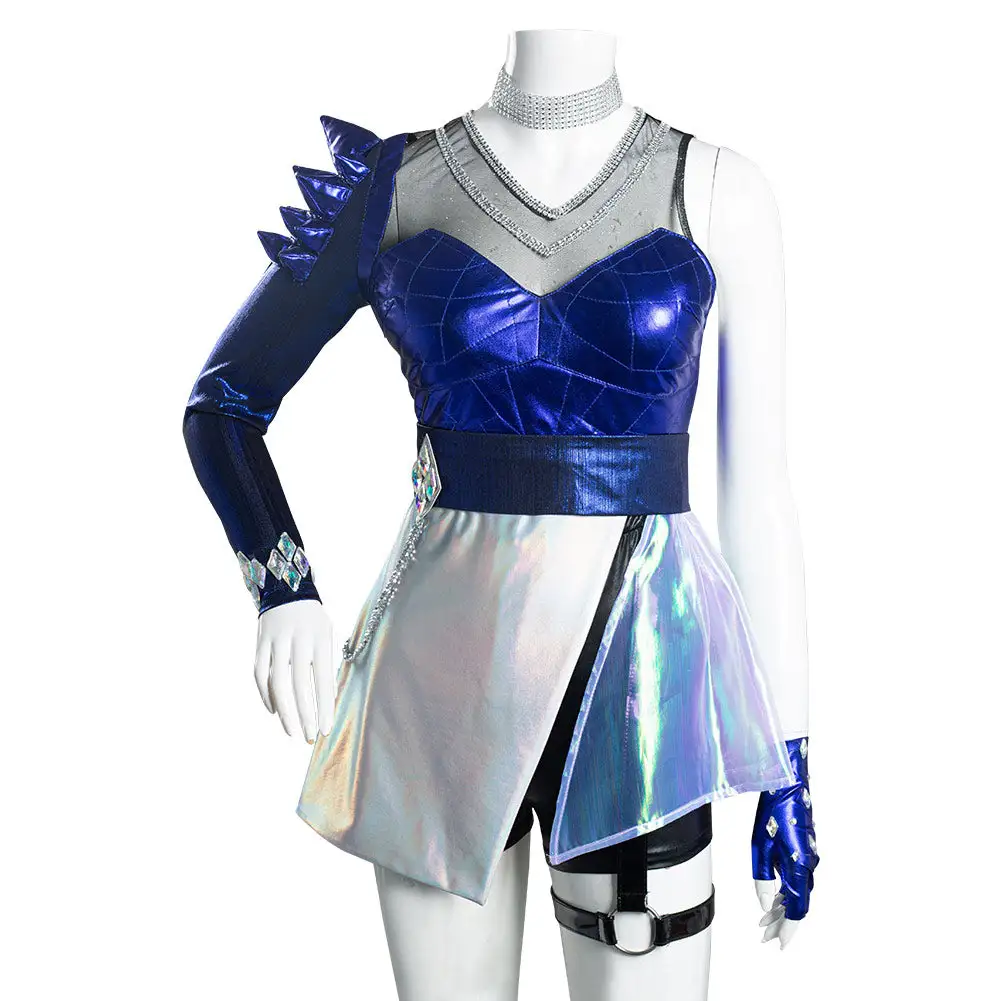 League Of Legends LOL KDA Ahri The Nine-Tailed Fox Women Dress Outfits Halloween Carnival Suit Cosplay Costume 6 League Of Legends LOL KDA Ahri The Nine-Tailed Fox Women Dress Outfits Halloween Carnival Suit Cosplay Costume - Image 6