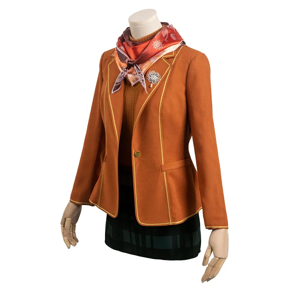 Resident Evil 4 Remake Ashley Graham Cosplay Costume Dress Coat Outfits Halloween Carnival Party Suit 4 Resident Evil 4 Remake Ashley Graham Cosplay Costume Dress Coat Outfits Halloween Carnival Party Suit - Image 4