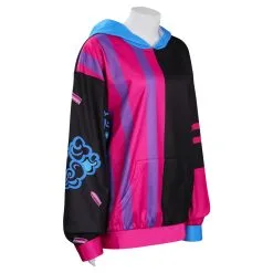 Arcane: League Of Legends Jinx LOL Hoodie Hooded Sweatshirt Cosplay Costume -Cosplay Sales Store 89335a7992fc2923f65f8f1094b9f87e