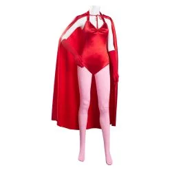 WandaVision Scarlet Witch Wanda Maximoff Women Jumpsuit Outfits Halloween Carnival Suit Cosplay Costume -Cosplay Sales Store 9070b0731f1a0f59055e4305c9453039