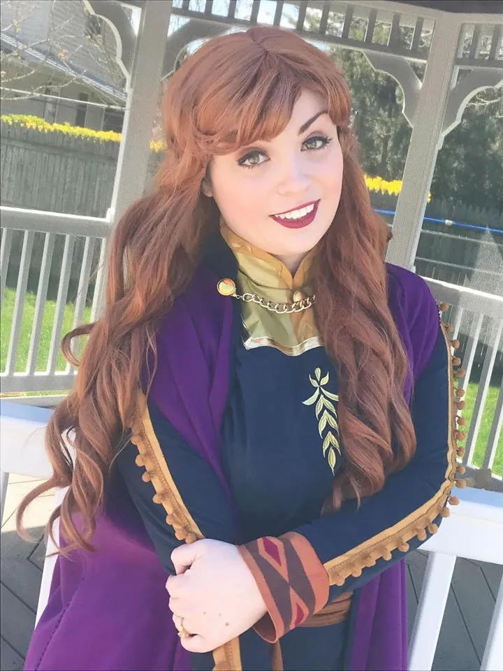 Frozen 2 ANNA Outfit Halloween Carnival Suit Cosplay Costume 14 Frozen 2 ANNA Outfit Halloween Carnival Suit Cosplay Costume - Image 14