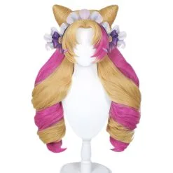 League Of Legends LoL Gwen Heat Resistant Synthetic Hair Carnival Halloween Party Props Cosplay Wig