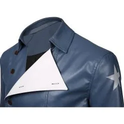 Avengers Game-Captain America Jacket Coat Cosplay Costume -Cosplay Sales Store 92da27bb51cdbffcfb6755439d5329a7