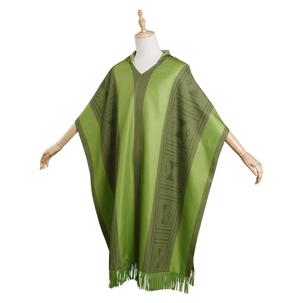 Encanto Bruno Cloak Outfit Halloween Carnival Cosplay Costume 3 Encanto Bruno Cloak Outfit Halloween Carnival Cosplay Costume - Image 3