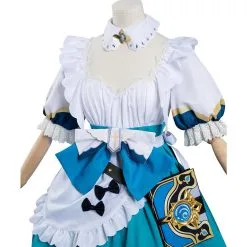 Genshin Impact Barbara Maid Dress Outfits Halloween Carnival Suit Cosplay Costume -Cosplay Sales Store 99adf1724356b8edcd492bacdb046c1b