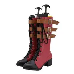 OW Overwatch Ashe Elizabeth Caledonia Boots Halloween Carnival Shoes Cosplay Shoes -Cosplay Sales Store A703 125 5