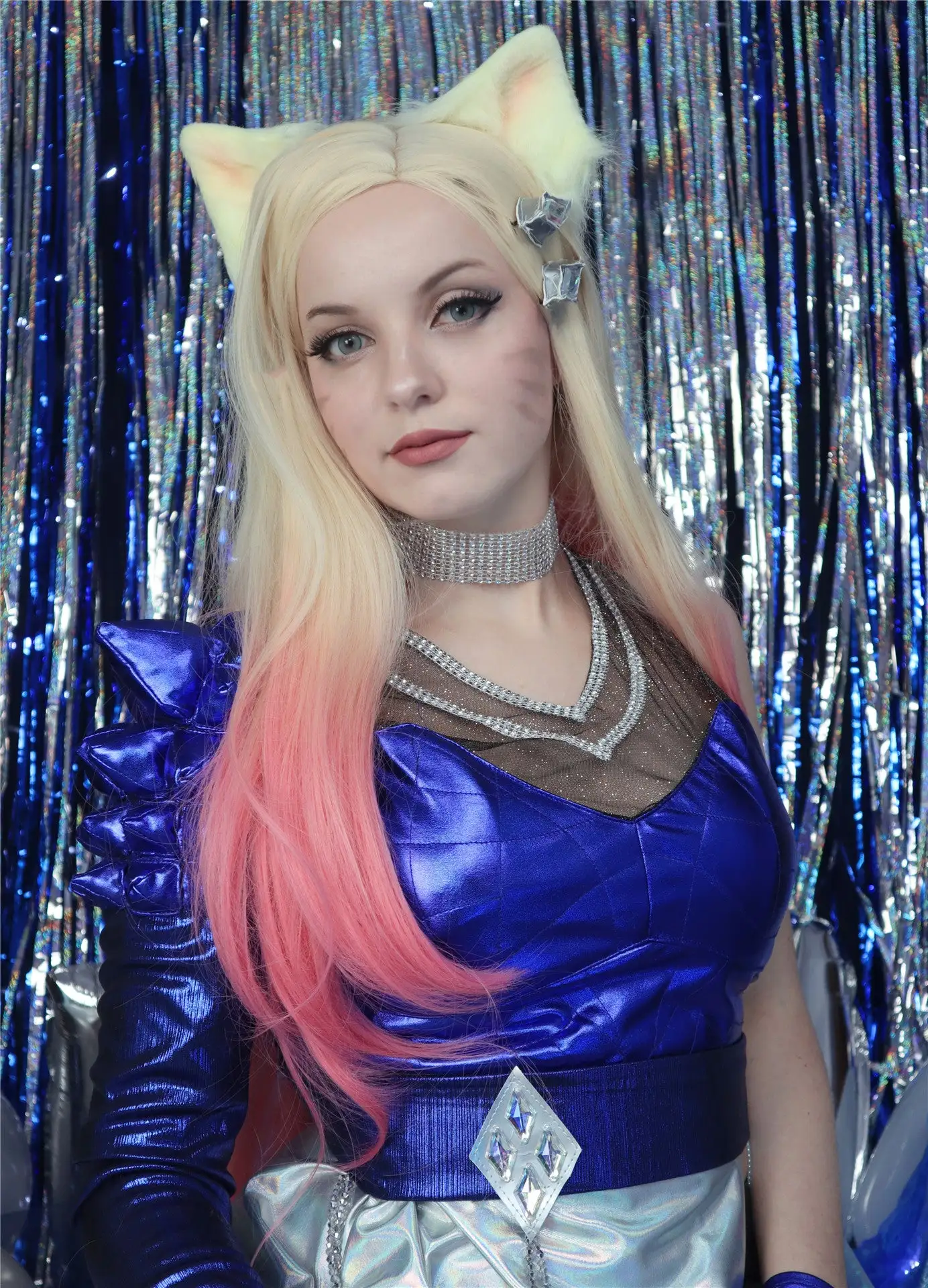 League Of Legends LOL KDA Ahri The Nine-Tailed Fox Women Dress Outfits Halloween Carnival Suit Cosplay Costume 13 League Of Legends LOL KDA Ahri The Nine-Tailed Fox Women Dress Outfits Halloween Carnival Suit Cosplay Costume - Image 13