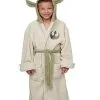 Star Wars Yoda Jedi Ears Fleece Bathrobe Kids Robe