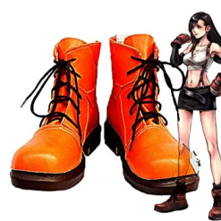 Final Fantasy 7 Tifa Lockhart Cosplay Boots Shoes