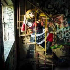 Batman: Arkham Knight Harley Quinn Dress Cosplay Costume 25 Batman: Arkham Knight Harley Quinn Dress Cosplay Costume -Cosplay Sales Store Harley4