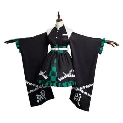 Kamado Tanjiro Halloween Kimono Original Design Cosplay Costume -Cosplay Sales Store KamadoTanjiroDemonSlayerHalloweenKimonoOriginalDesignCosplayCostume 3