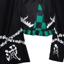 Kamado Tanjiro Halloween Kimono Original Design Cosplay Costume -Cosplay Sales Store KamadoTanjiroDemonSlayerHalloweenKimonoOriginalDesignCosplayCostume 5