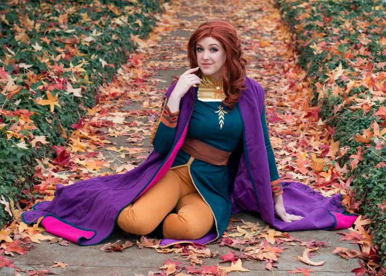 Frozen 2 ANNA Outfit Halloween Carnival Suit Cosplay Costume 13 Frozen 2 ANNA Outfit Halloween Carnival Suit Cosplay Costume - Image 13