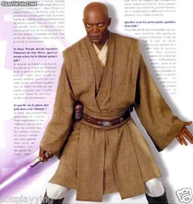 Star Wars Mace Windu Tunic Costume Tailor Made 5 Star Wars Mace Windu Tunic Costume Tailor Made - Image 5