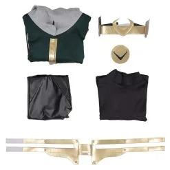 Loki Season 1 Kids Children Costumes Halloween Carnival Suit Cosplay Costume -Cosplay Sales Store a2c91415eaf8a527482b81587cbc9afa