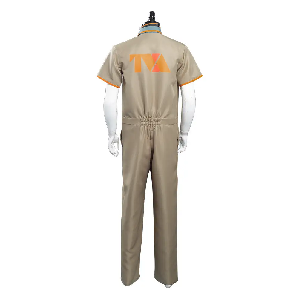 2021 TV Loki Loki Prison Uniform Halloween Carnival Suit Cosplay Costume 4 2021 TV Loki Loki Prison Uniform Halloween Carnival Suit Cosplay Costume - Image 4