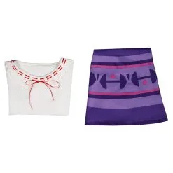 Encanto Luisa Madrigal T-shirt Skirt Outfits Halloween Carnival Cosplay Costume For Kids Children -Cosplay Sales Store ab1f3971a52feb7443b7b1033114fa69