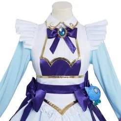 LoL League Of Legends Gwen Cafe Maid Dress Halloween Carnival Cosplay Costume -Cosplay Sales Store b11d60a82ce63869e2087e7a82504cd8