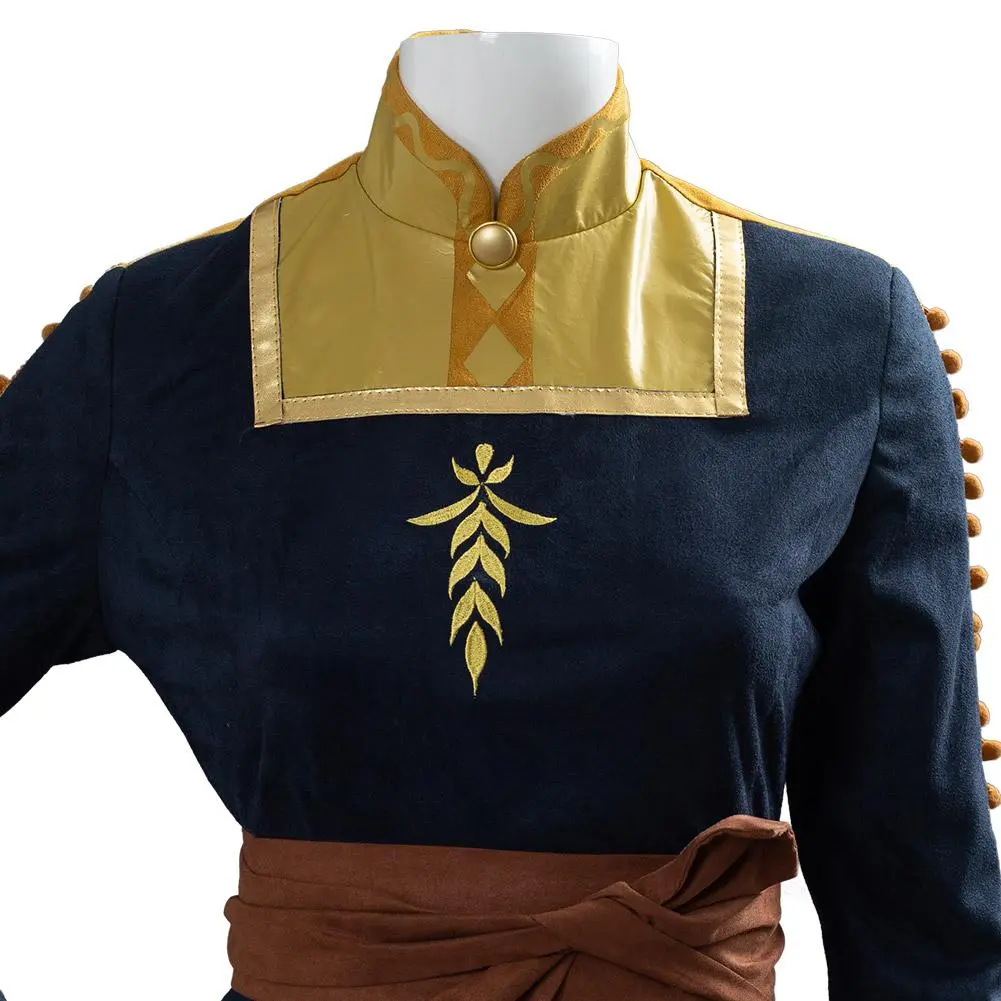 Frozen 2 ANNA Outfit Halloween Carnival Suit Cosplay Costume 11 Frozen 2 ANNA Outfit Halloween Carnival Suit Cosplay Costume - Image 11