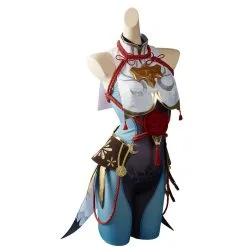 Genshin Impact Shenhe Halloween Carnival Suit Cosplay Costume -Cosplay Sales Store ba371dd83f720c8cc66e865993967c67