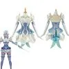 League Of Legends LoL Zyra Rise Of The Thorns Crystal Rose Skin Outfits Cosplay Costume