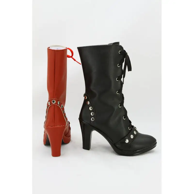 Batman Arkham Knight Harley Quinn Boots Cosplay Shoes 2 Batman Arkham Knight Harley Quinn Boots Cosplay Shoes - Image 2
