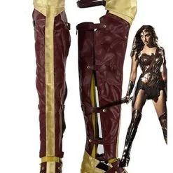 Batman V Superman:Dawn Of Justice Wonder Woman Cosplay Shoes