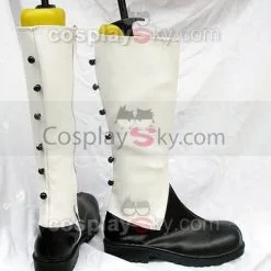 Black Butler Ciel Cosplay Boots White -Cosplay Sales Store black butler ciel cosplay boots white 3