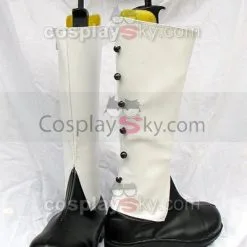 Black Butler Ciel Cosplay Boots White -Cosplay Sales Store black butler ciel cosplay boots white 4