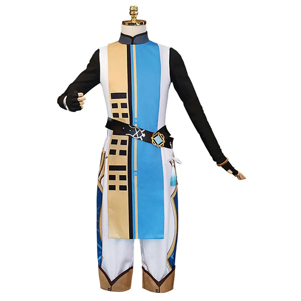 Genshin Impact Chongyun Outfits Halloween Carnival Suit Cosplay Costume 5 Genshin Impact Chongyun Outfits Halloween Carnival Suit Cosplay Costume - Image 5