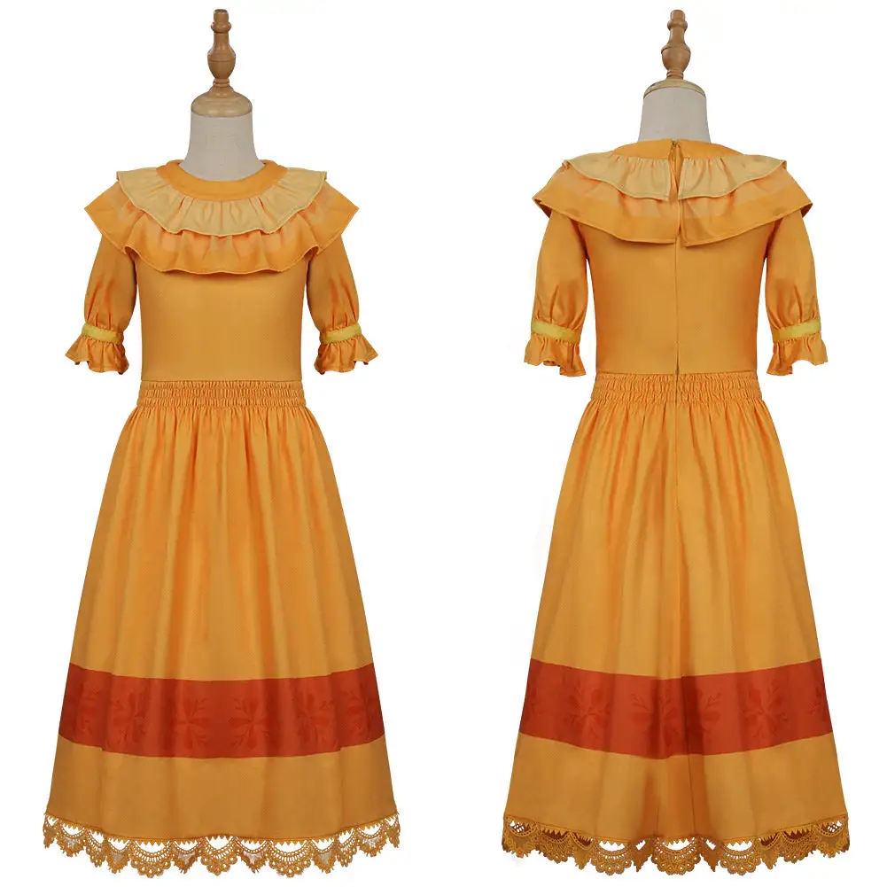 Encanto PEPA Dress Outfits Halloween Carnival Suit Cosplay Costume For Kids Children 1 Encanto PEPA Dress Outfits Halloween Carnival Suit Cosplay Costume For Kids Children