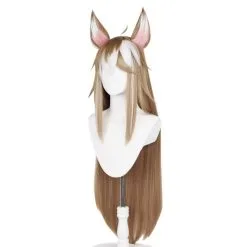Genshin Impact Ms Hina/Gorou Heat Resistant Synthetic Hair With Ear Cosplay Wig -Cosplay Sales Store cbce34d779b11a849001d352204f50c2