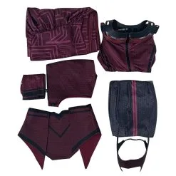 Wanda Vision Scarlet Witch Halloween Carnival Suit Cosplay Costume -Cosplay Sales Store cee919b76701a052973ac302e800db1c