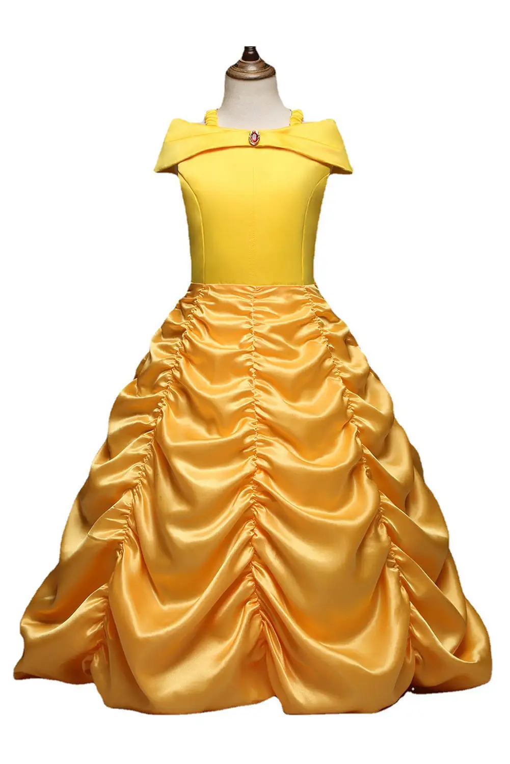 Beauty And The Beast Belle Outfits Halloween Carnival Suit Cosplay Costume For Kids Children 2 Beauty And The Beast Belle Outfits Halloween Carnival Suit Cosplay Costume For Kids Children - Image 2