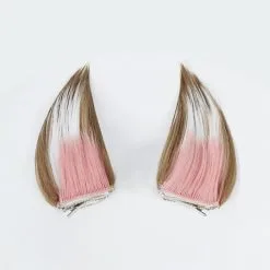 Genshin Impact Ms Hina/Gorou Heat Resistant Synthetic Hair With Ear Cosplay Wig -Cosplay Sales Store d03454f9fc544016376e8a9efb34d0f7