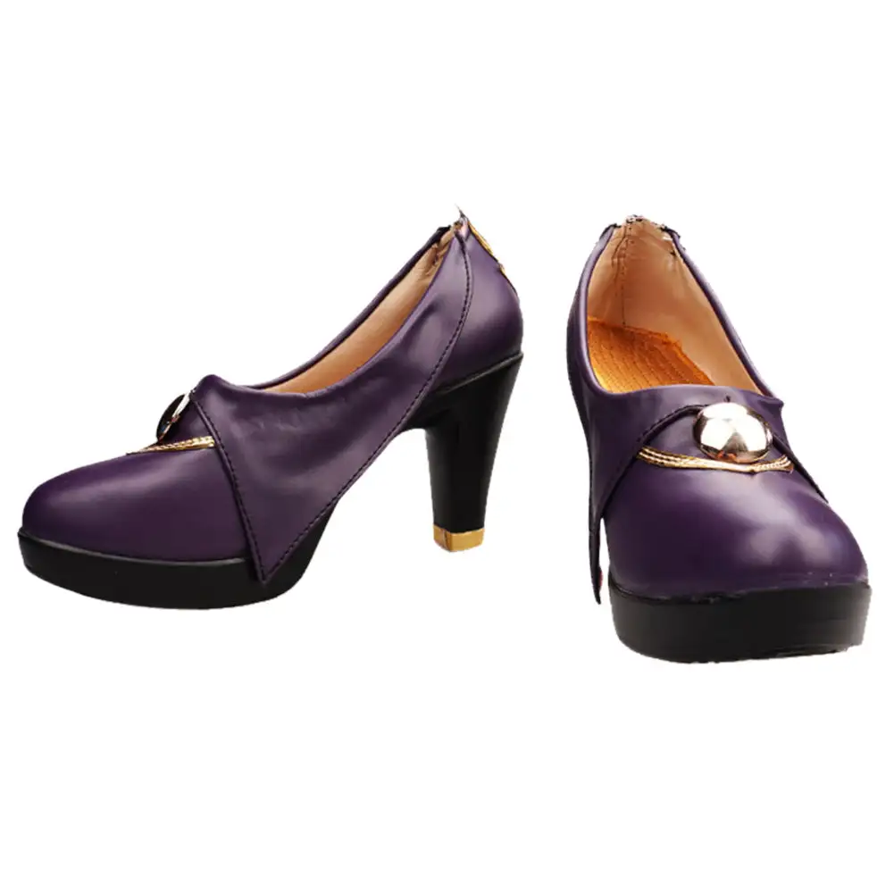 Game Genshin Impact Keqing Boots Halloween Costumes Accessory Cosplay Shoes 2 Game Genshin Impact Keqing Boots Halloween Costumes Accessory Cosplay Shoes - Image 2