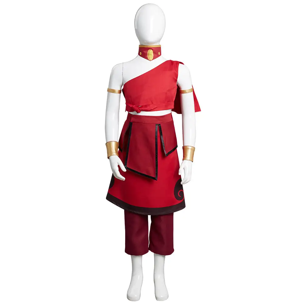 Avatar: The Last Airbender Katara Halloween Carnival Suits Cosplay Costumes For Kids Children 2 Avatar: The Last Airbender Katara Halloween Carnival Suits Cosplay Costumes For Kids Children - Image 2