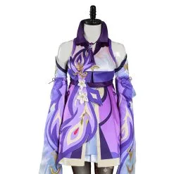 Game Genshin Impact Keqing Dress Outfits Halloween Carnival Suit Cosplay Costume -Cosplay Sales Store d2b0be08f46a9ee6c74e4602fe5e4100
