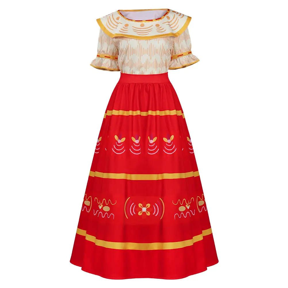 Encanto Dolores Madrigal Dress Outfits Halloween Carnival Suit Cosplay Costume 2 Encanto Dolores Madrigal Dress Outfits Halloween Carnival Suit Cosplay Costume - Image 2