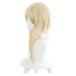 Game Genshin Impact Lumine Heat Resistant Synthetic Hair Carnival Halloween Party Props Cosplay Wig -Cosplay Sales Store d5f1006139e4870d1f6f98b1b59fc14b