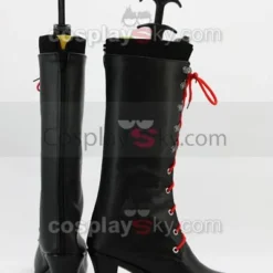 Danganronpa Junko Enoshima Cosplay Shoes Boots Custom Made 7 Danganronpa Junko Enoshima Cosplay Shoes Boots Custom Made -Cosplay Sales Store danganronpa junko enoshima cosplay shoes boots custom made 4