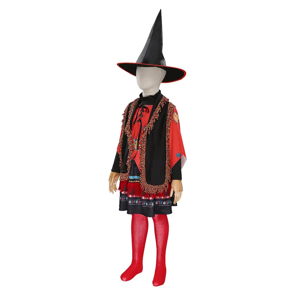 Hocus Pocus-Dani Dennison Kids Children Girls Skirt Hat Outfits Halloween Carnival Suit Cosplay Costume 3 Hocus Pocus-Dani Dennison Kids Children Girls Skirt Hat Outfits Halloween Carnival Suit Cosplay Costume - Image 3