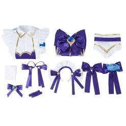 LoL League Of Legends Gwen Cafe Maid Dress Halloween Carnival Cosplay Costume -Cosplay Sales Store dd05dd8a99b8b896694e95768c4648b9