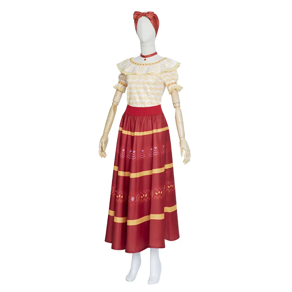 Encanto Dolores Dress Outfits Halloween Carnival Suit Adult Cosplay Costume 2 Encanto Dolores Dress Outfits Halloween Carnival Suit Adult Cosplay Costume - Image 2