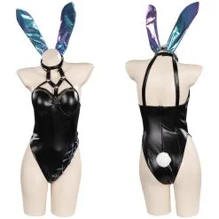 LoL League Of Legends- KDA Bunny Girls Jumpsuit Outfits Halloween Carnival Cosplay Costume