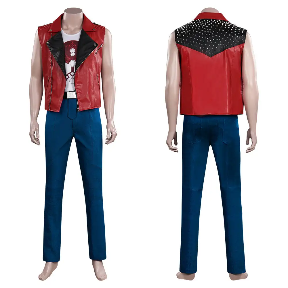 Thor: Love And Thunder - Thor Vest Pants Cosplay Costume Suit 1 Thor: Love And Thunder - Thor Vest Pants Cosplay Costume Suit