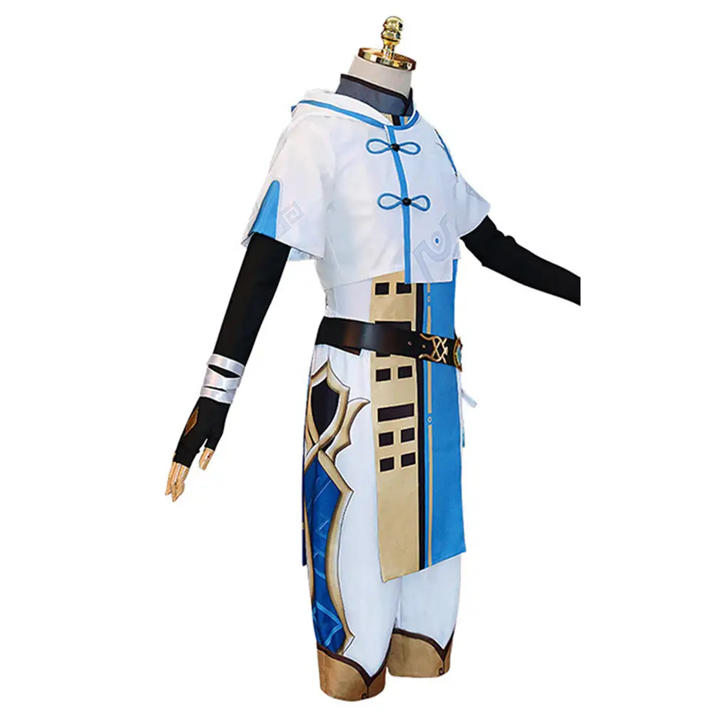 Genshin Impact Chongyun Outfits Halloween Carnival Suit Cosplay Costume 3 Genshin Impact Chongyun Outfits Halloween Carnival Suit Cosplay Costume - Image 3